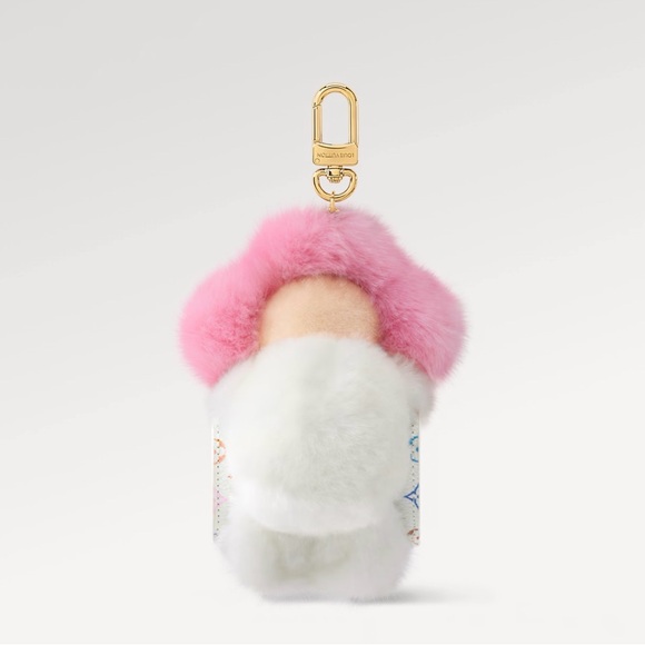 Louis Vuitton x Takashi Murakami Vivienne Cuddle Bag Charm - Picture 2 of 3